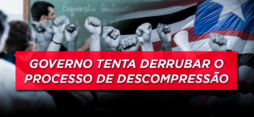 Imagem ilustrativa: GOVERNO TENTA DERRUBAR O PROCESSO DE DESCOMPRESSÃO