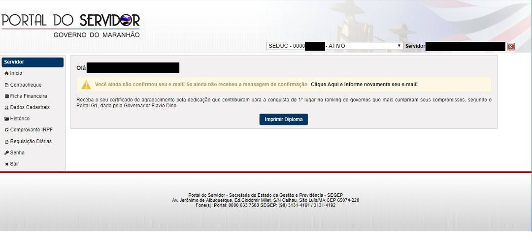 Imagem ilustrativa: Como baixar fichas financeiras no portal do servidor